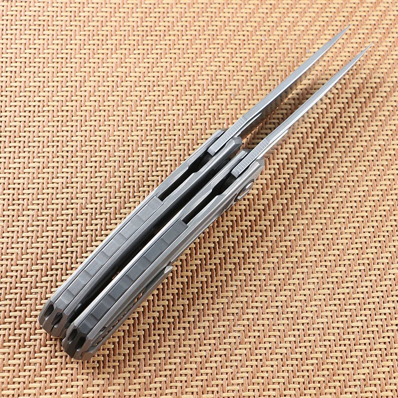 Green Thorn Folding Knife Quantum TC4 Titanium Handle VG10 Blade Camping Fishing Outdoor Portable Practical EDC Tool