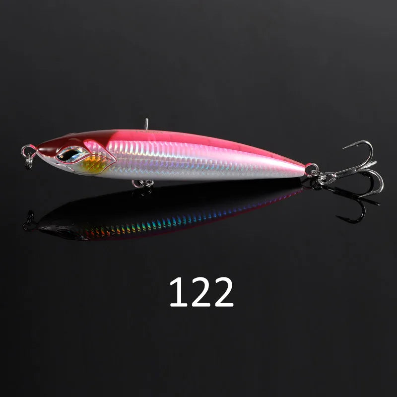 NOEBY Stickbait Pencil Fishing Lure 160mm 58g 190mm 86g Floating Topwater Wobbler Big Game Hard Bait GT Tuna Sea Fishing Lures