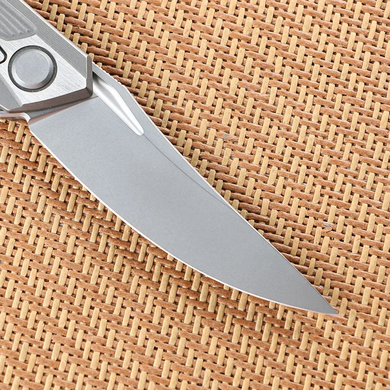 Green Thorn Folding Knife Quantum TC4 Titanium Handle VG10 Blade Camping Fishing Outdoor Portable Practical EDC Tool