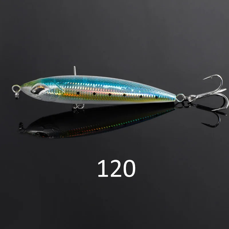 NOEBY Stickbait Pencil Fishing Lure 160mm 58g 190mm 86g Floating Topwater Wobbler Big Game Hard Bait GT Tuna Sea Fishing Lures