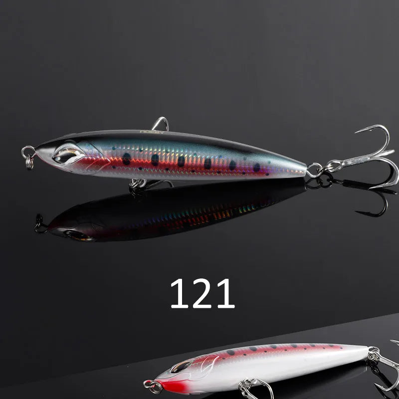 NOEBY Stickbait Pencil Fishing Lure 160mm 58g 190mm 86g Floating Topwater Wobbler Big Game Hard Bait GT Tuna Sea Fishing Lures