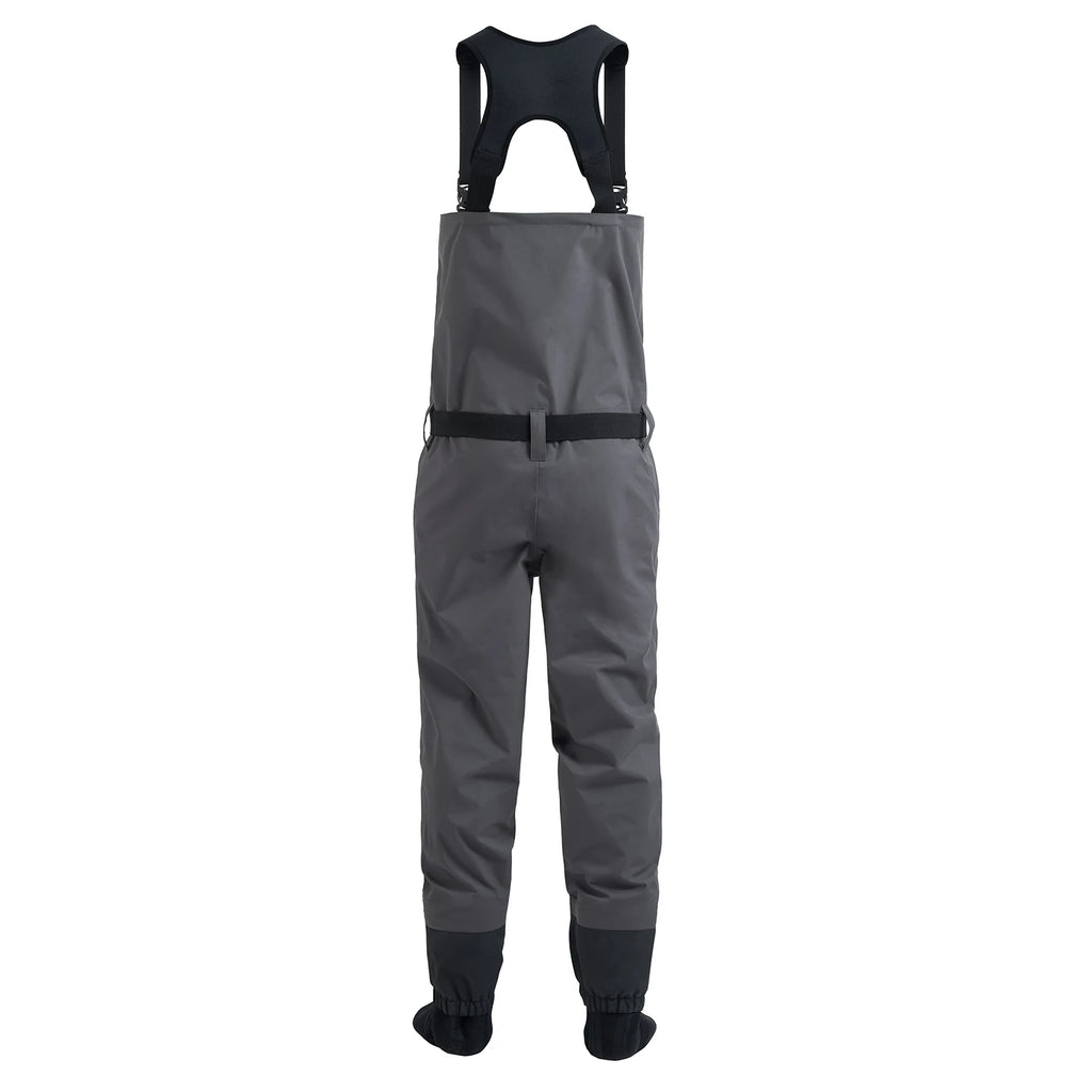 Fly Fishing Wading Pant for Men 3-Layer Breathable With Neoprene Socks Light Weight 100% Waterproof