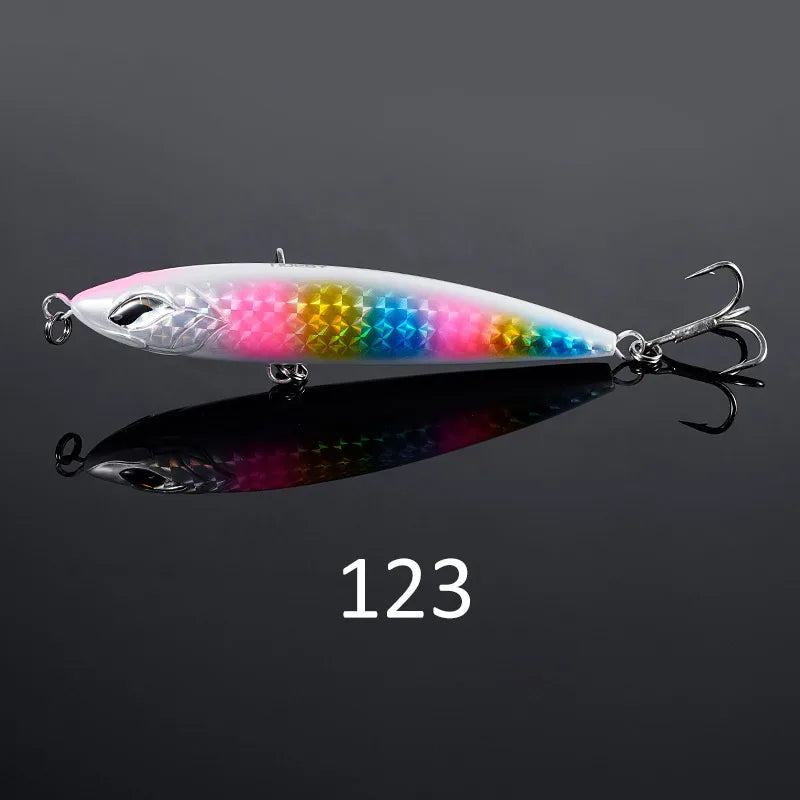 NOEBY Stickbait Pencil Fishing Lure 160mm 58g 190mm 86g Floating Topwater Wobbler Big Game Hard Bait GT Tuna Sea Fishing Lures