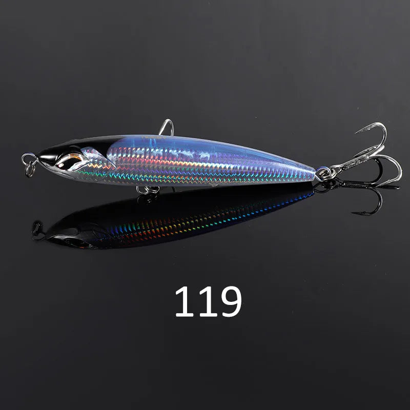 NOEBY Stickbait Pencil Fishing Lure 160mm 58g 190mm 86g Floating Topwater Wobbler Big Game Hard Bait GT Tuna Sea Fishing Lures