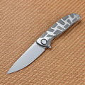 Green Thorn F95T CD Folding Knife VG10 Blade Material Titanium Alloy Handle Outdoor Camping Fishing Portable Practical EDC Tool